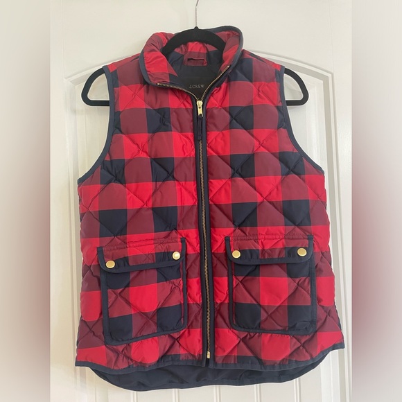 J. Crew New Quilted Excursion Vest - Picture 1 of 4